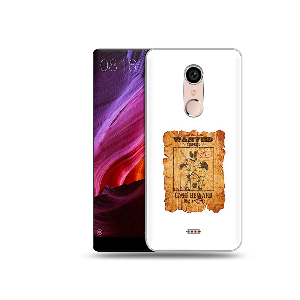 

Чехол MyPads Tocco для BQ 5050 Strike дедпул, Прозрачный, Tocco