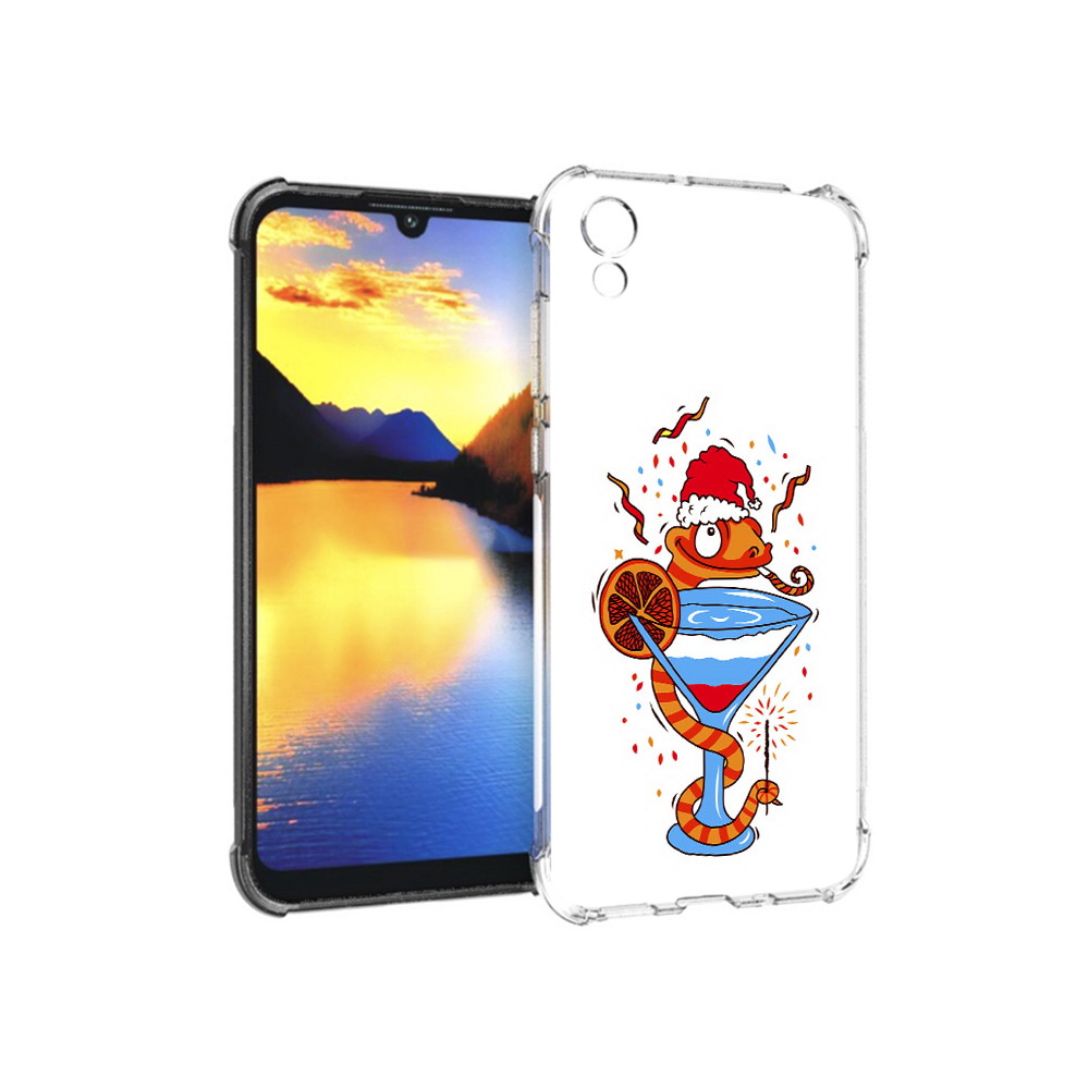 

Чехол MyPads Tocco для Huawei Y5 змейка, Прозрачный, Tocco