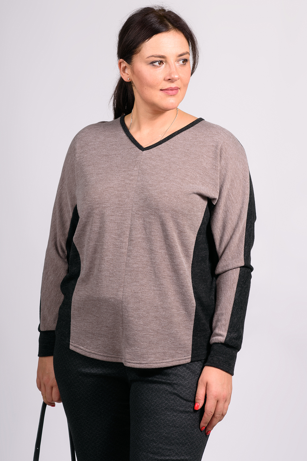 

Пуловер женский SVESTA C2766NoBe черный 64 RU, C2766NoBe