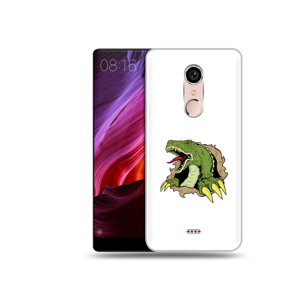 

Чехол MyPads Tocco для BQ 5050 Strike годзила, Прозрачный, Tocco