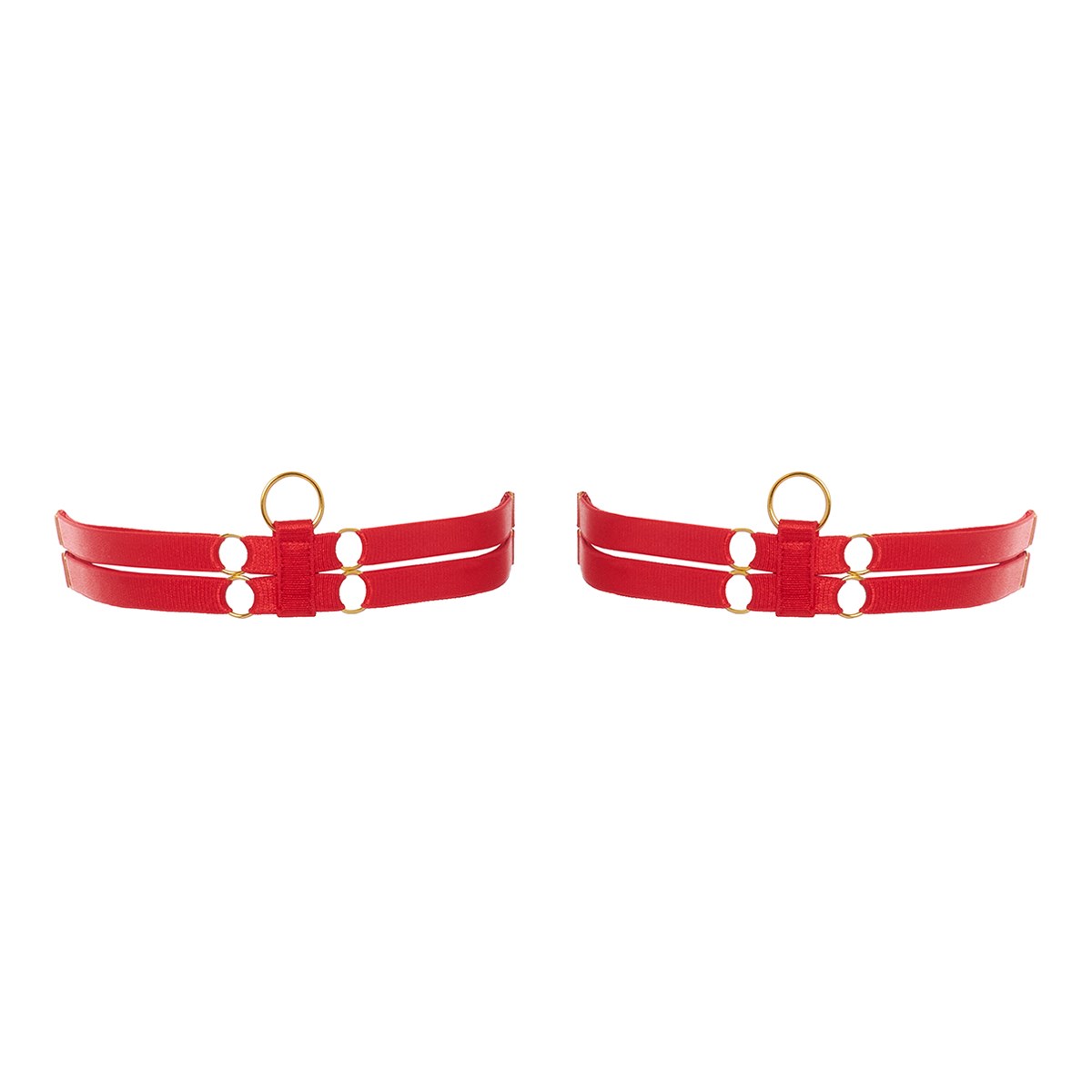 

Гартеры Celestine red двойные красные, Красный, 23855