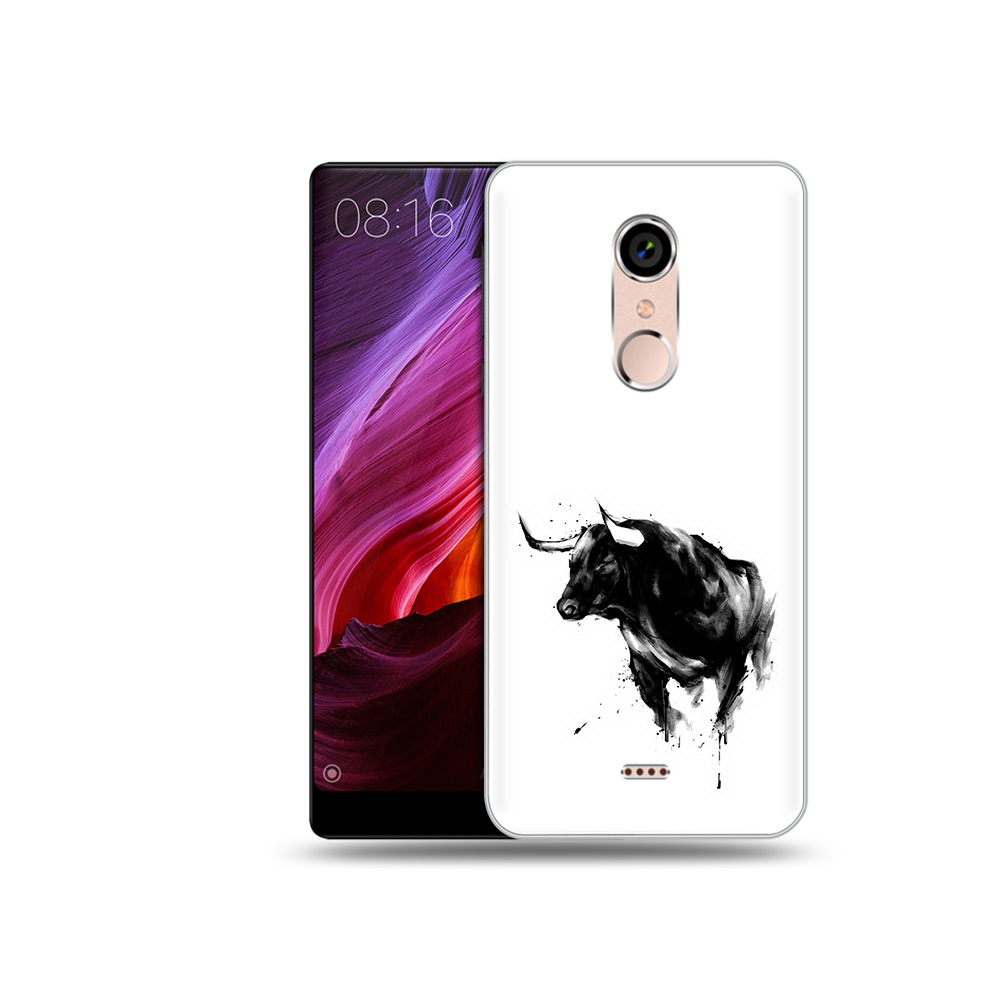 

Чехол MyPads Tocco для BQ 5050 Strike бык, Прозрачный, Tocco