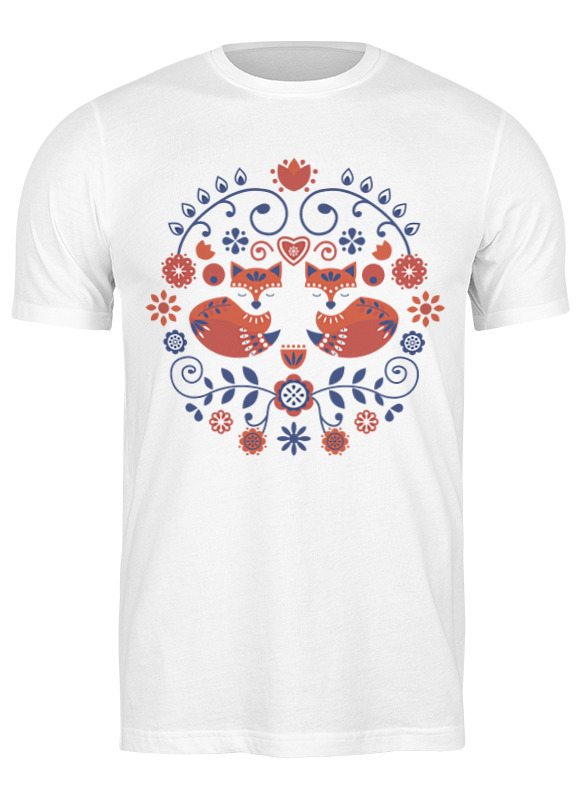 

Футболка мужская Printio Fox here белая XL, Белый, Fox here