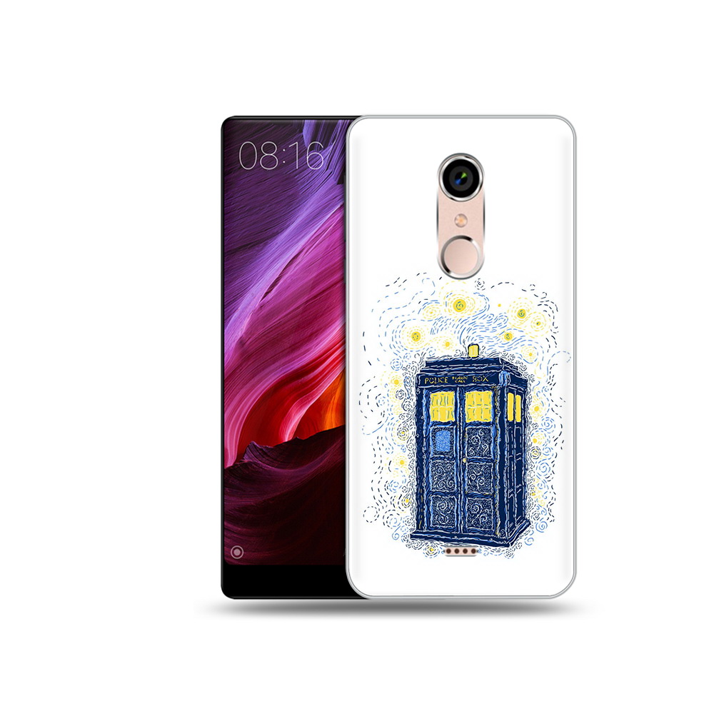 

Чехол MyPads Tocco для BQ 5050 Strike будка рисунок, Прозрачный, Tocco