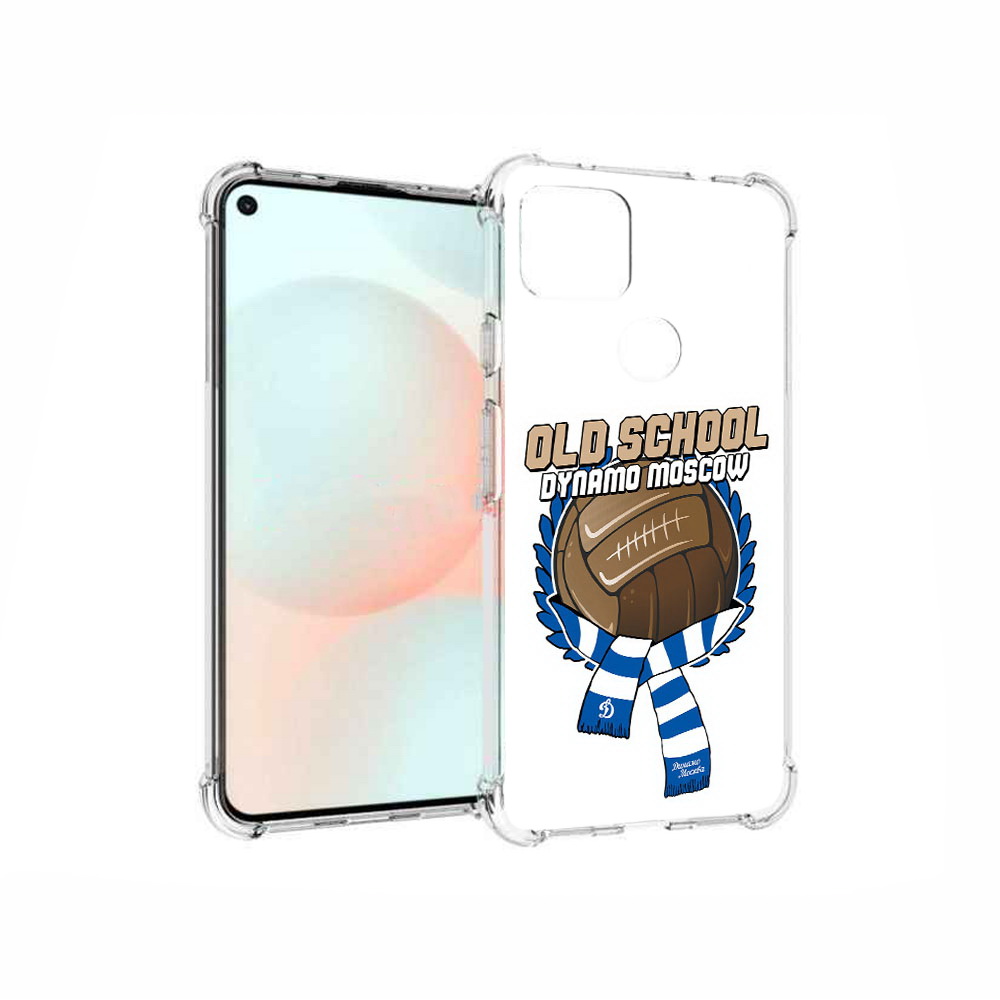 

Чехол MyPads Tocco для Google Pixel 5A ФК Динамо олд скул, Прозрачный, Tocco