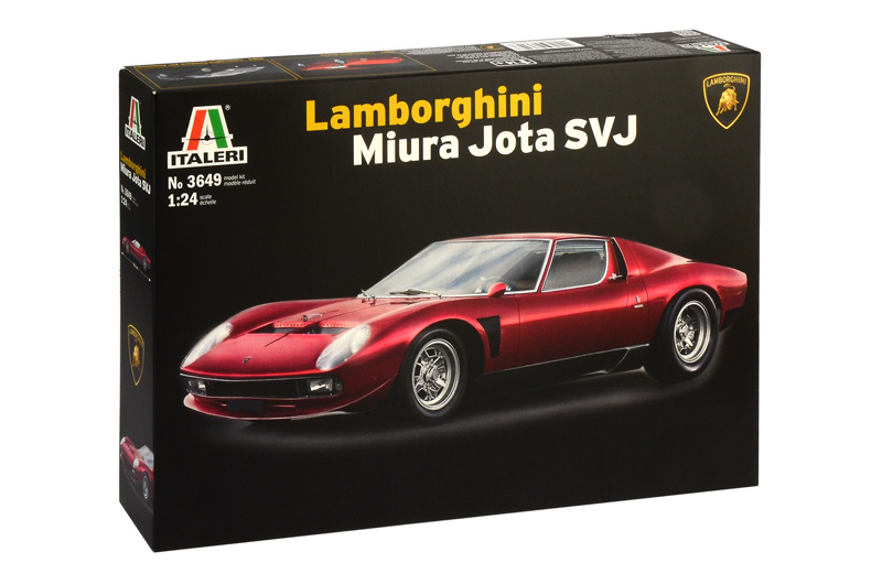 

Сборная модель Italeri 1/24 Автомобиль Lamborghini Miura Jota SVJ 3649