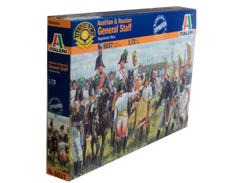 

Сборная модель Italeri 1/72 Генеральные штабы Австрии и России (Наполеоновские войны) 6037