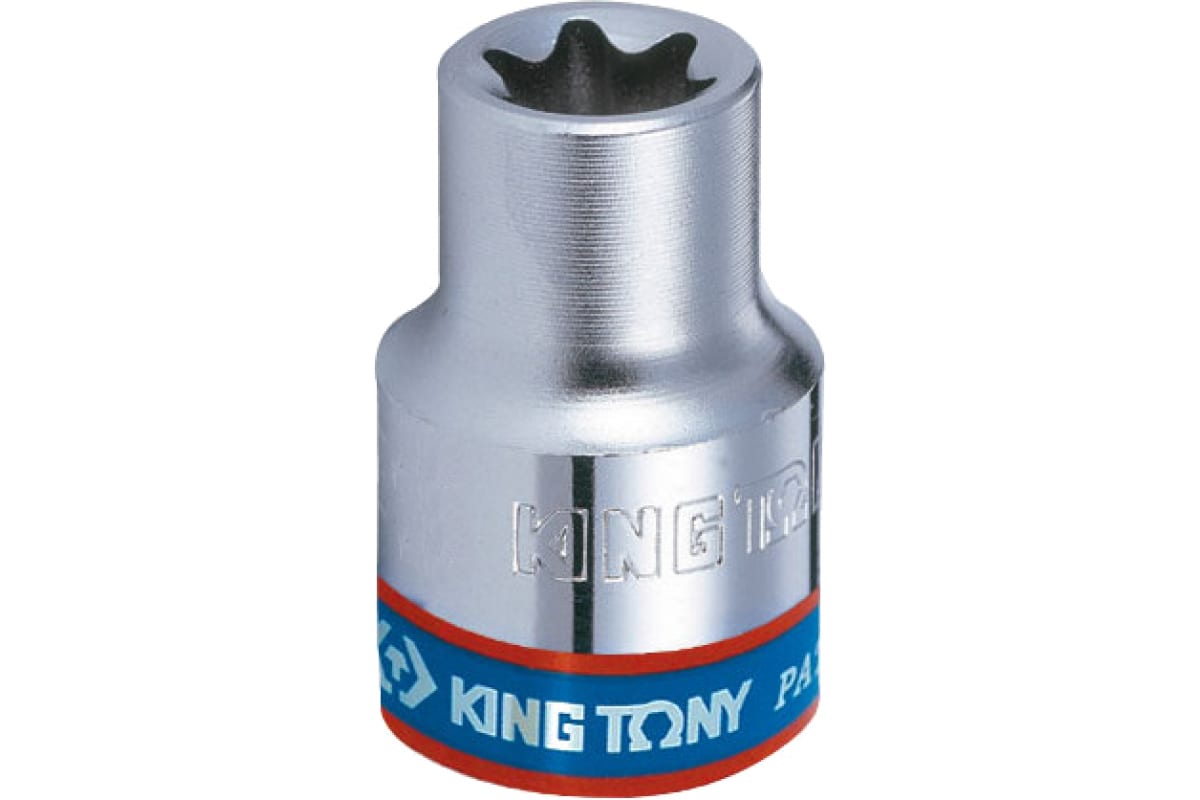 

Головка торцевая TORX Е-стандарт (Е8; L=28 мм; 3/8DR) KING TONY 337508M