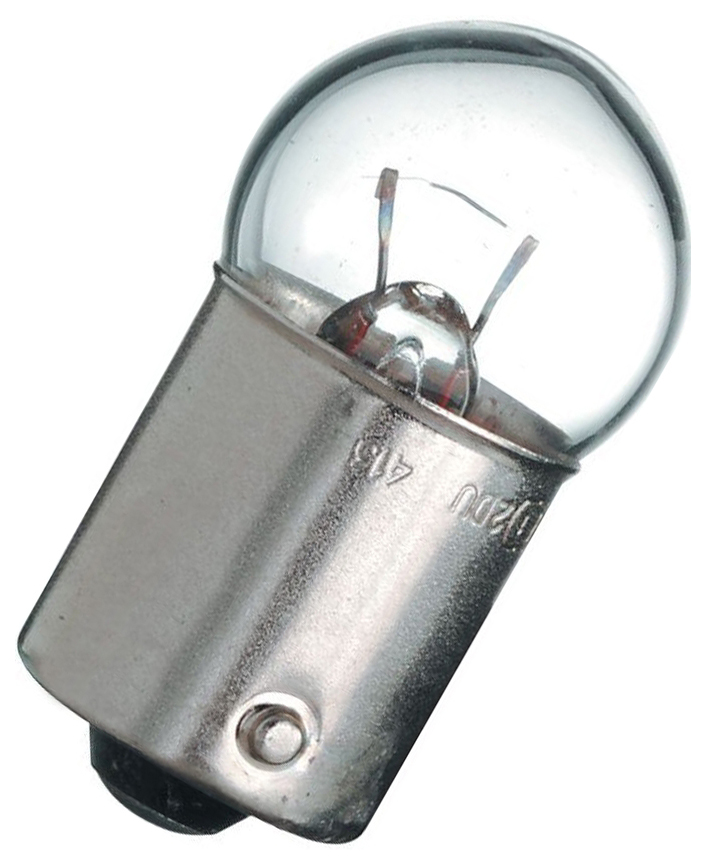 Лампа накаливания R10W 12V-10W (BA15s) (карт.уп.1шт. 10шт. в обл.) 37899 (2641)