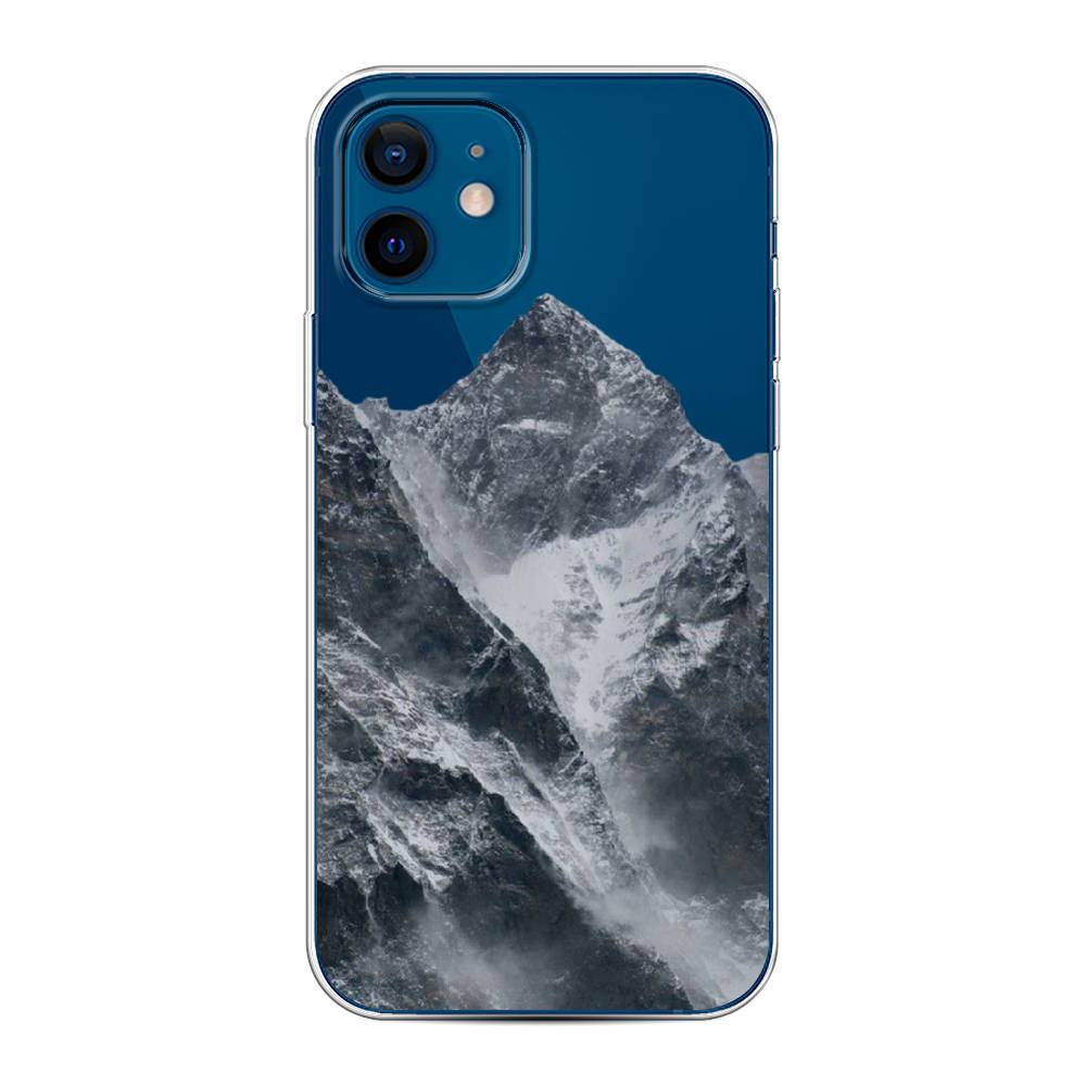 

Чехол на Apple iPhone 12/12 Pro "Горы арт 4", Серый;бежевый, 12550-2