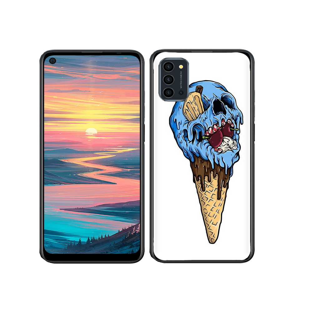 

Чехол MyPads Tocco для Oukitel K9 Pro мороженное череп, Прозрачный, Tocco