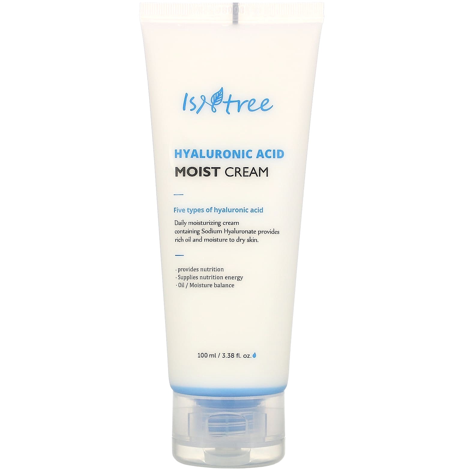 фото Крем с гиалуроновой кислотой - isntree hyaluronic acid moist cream 100 мл