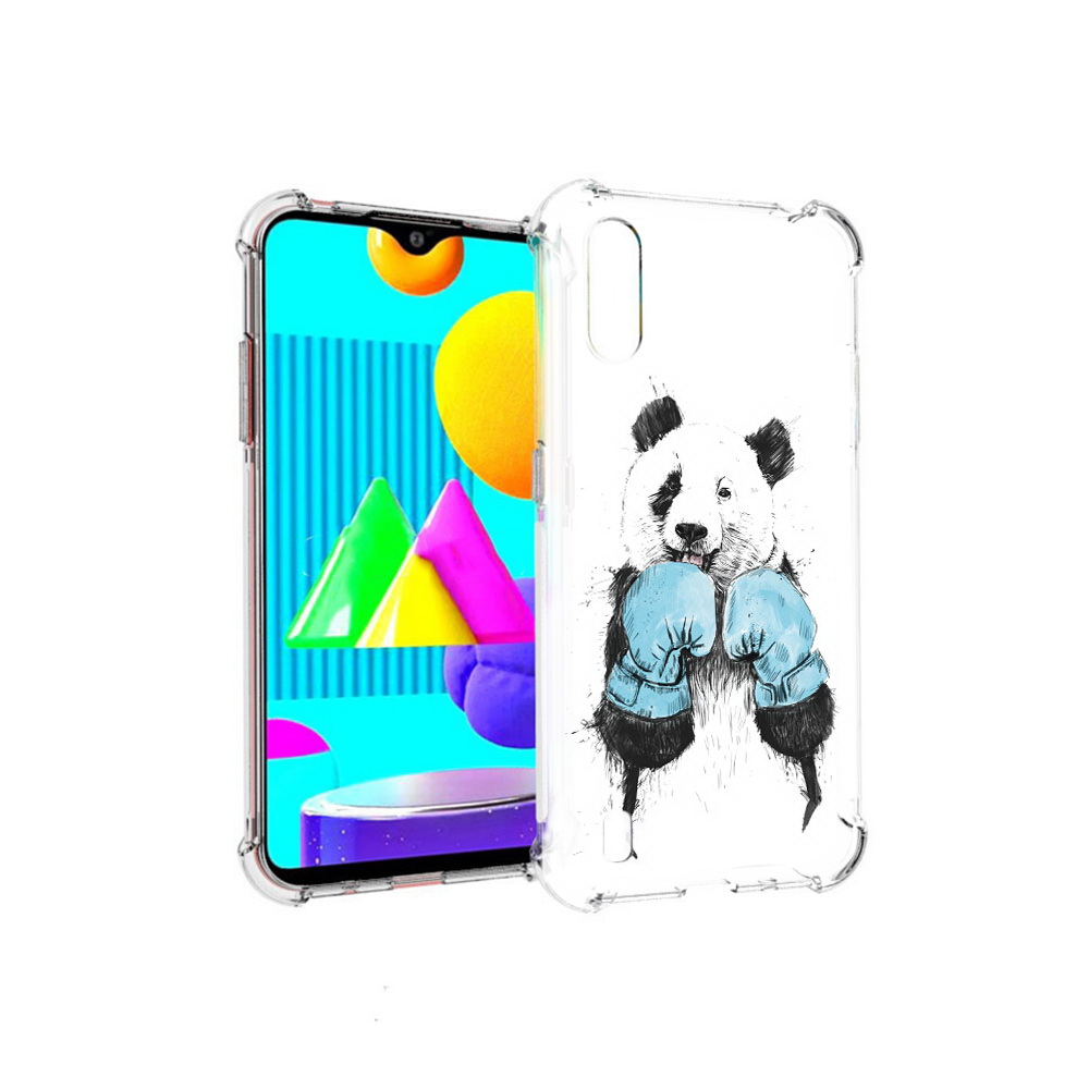 

Чехол MyPads Tocco для Samsung Galaxy M01 панда боксер (PT151401.486.531), Прозрачный, Tocco