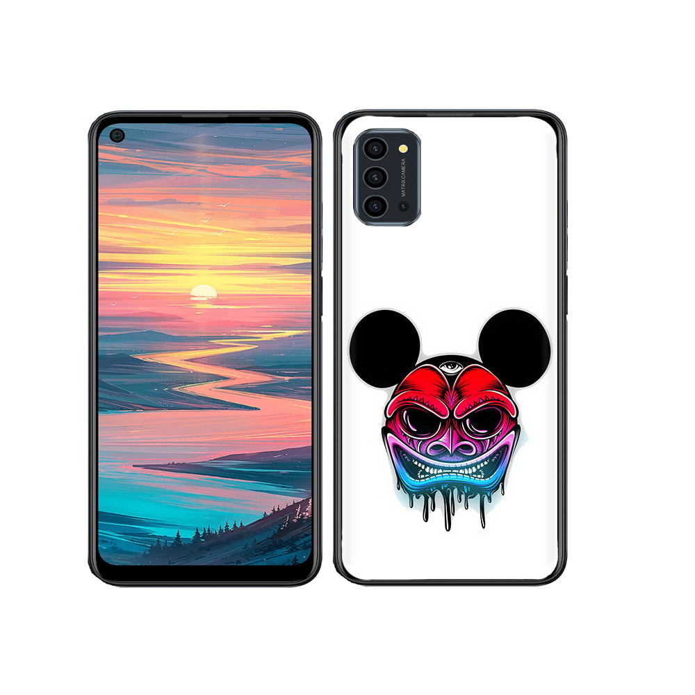 

Чехол MyPads Tocco для Oukitel K9 Pro микки в маске, Прозрачный, Tocco