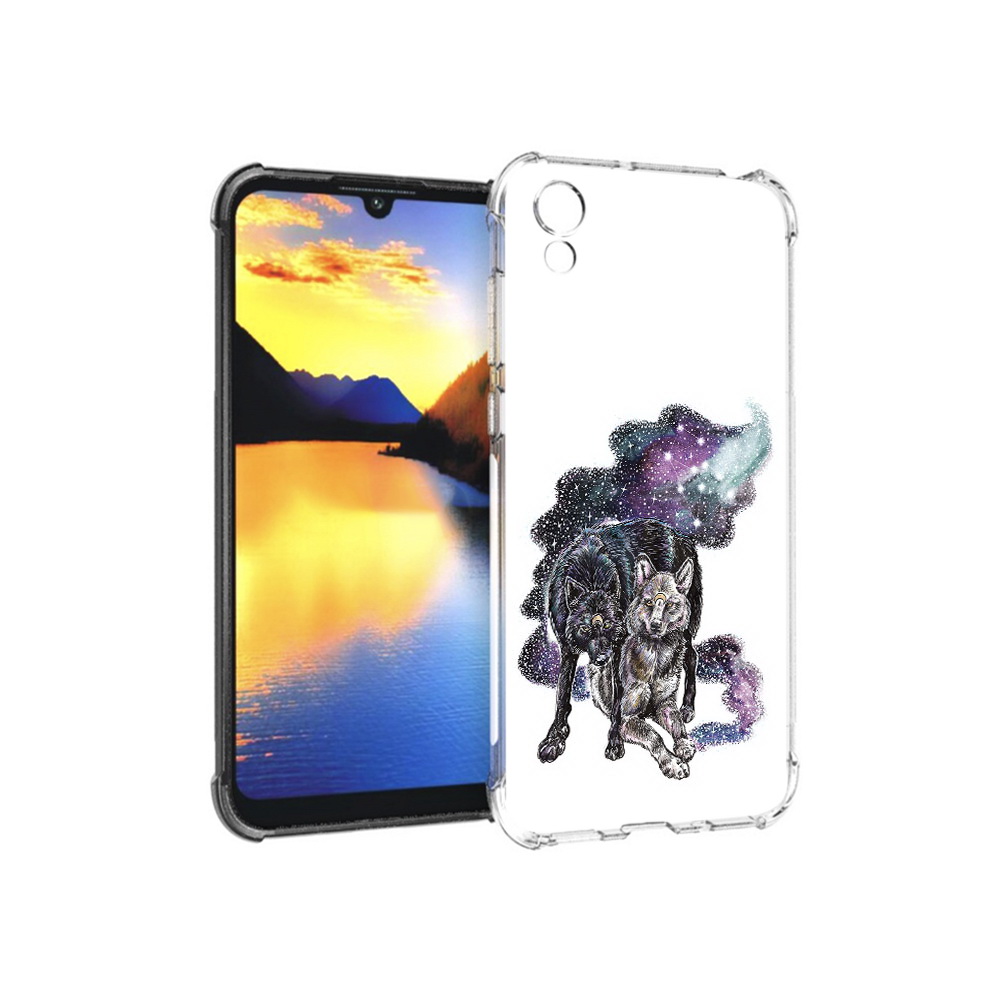 

Чехол MyPads Tocco для Huawei Y5 звездные волки, Прозрачный, Tocco