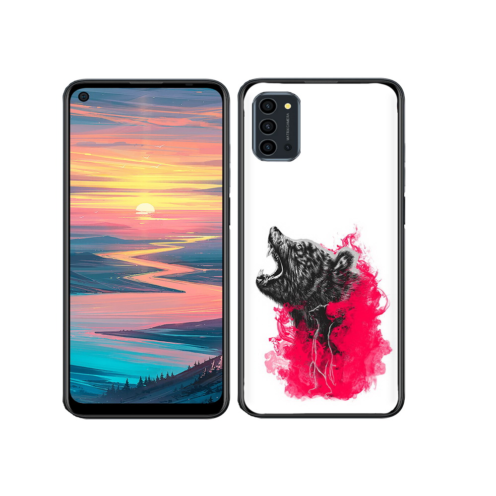 

Чехол MyPads Tocco для Oukitel K9 Pro медведь в дымке, Прозрачный, Tocco