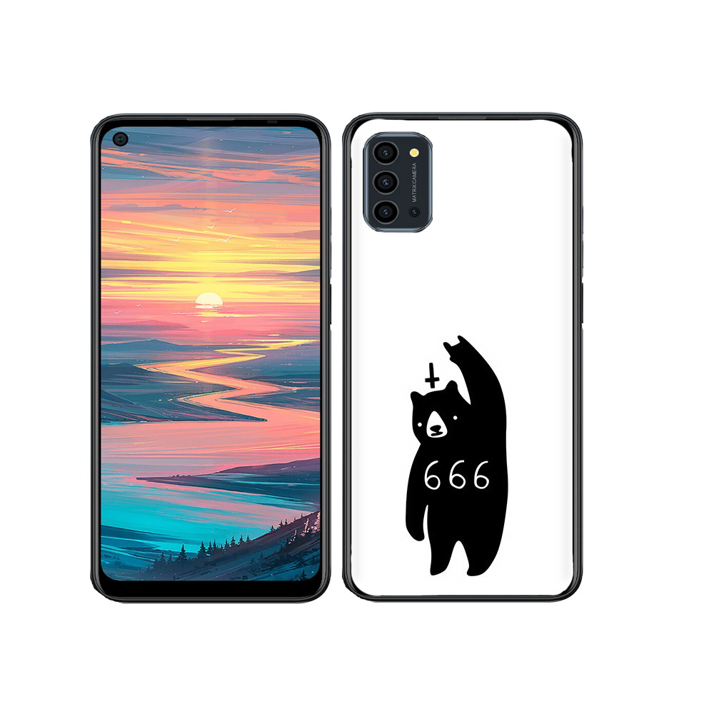 

Чехол MyPads Tocco для Oukitel K9 Pro медведь 666, Прозрачный, Tocco