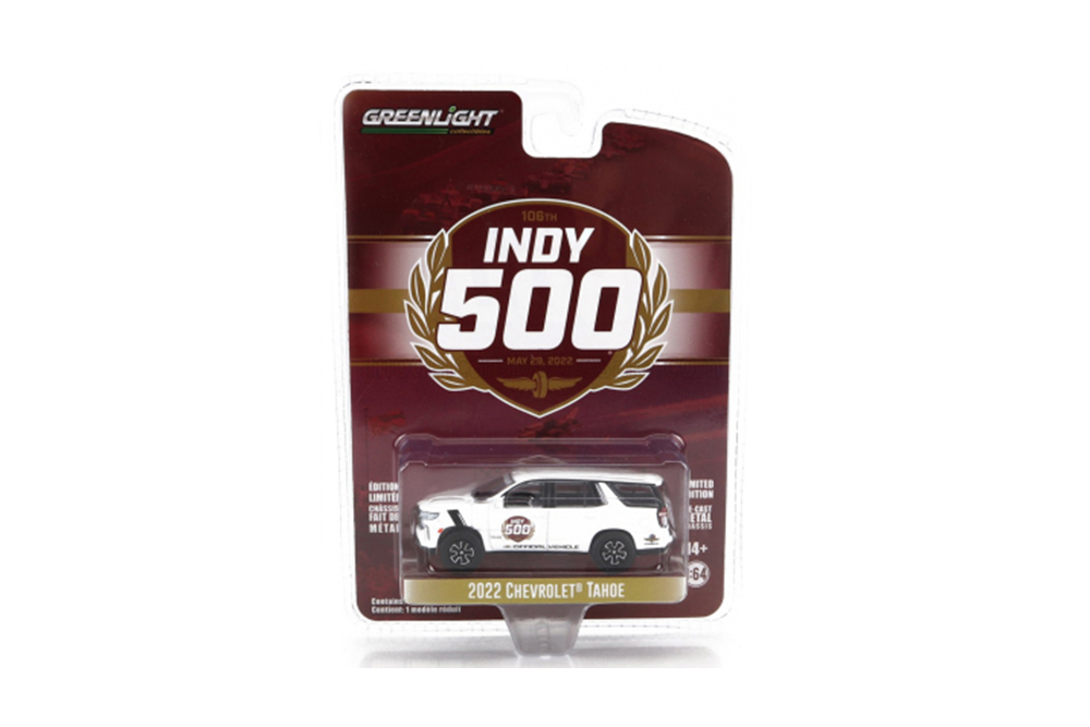 

Модель коллекционная Chevrolet tahoe "106TH running of the indianapolis 500" 2022, Белый