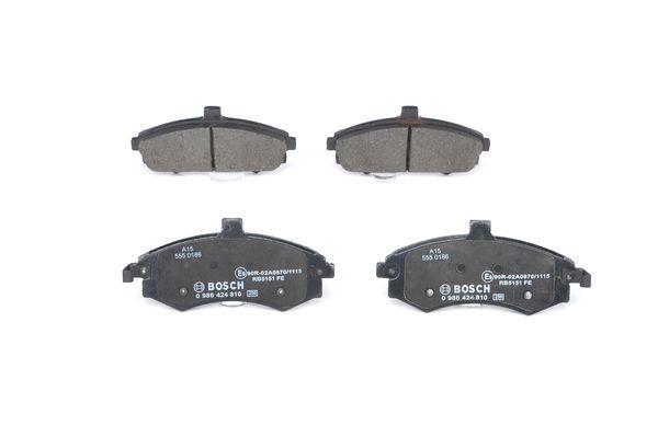 

Комплект тормозных колодок BOSCH 0986424810