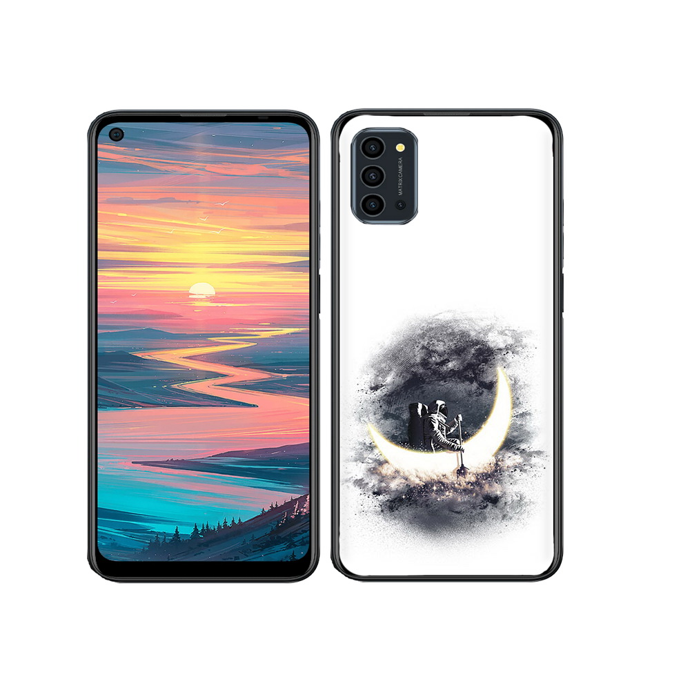 

Чехол MyPads Tocco для Oukitel K9 Pro лунный путешественник, Прозрачный, Tocco