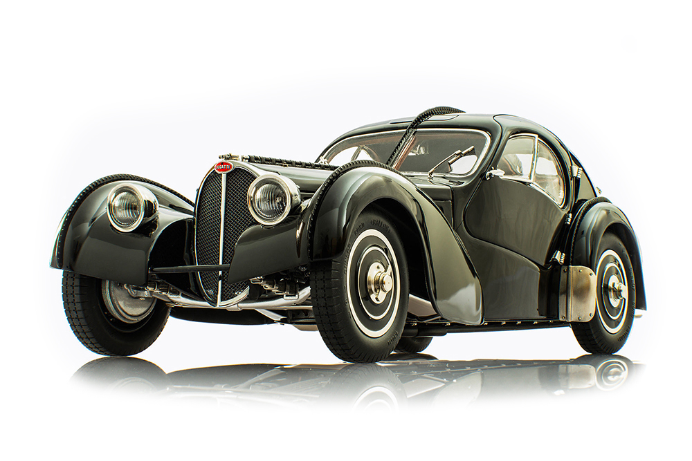 Модель коллекционная CMC Bugatti type 57 sc atlantic 1935 black