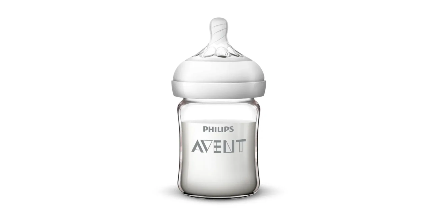 Детская бутылочка Philips Avent из натурального гладкого стекла 125мл 0-6м SCF67813 1790₽