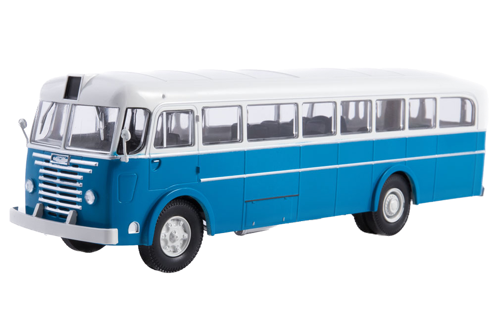 

Модель коллекционная MODIMIO Ikarus / ИКАРУС-60 (наши автобусы #52), Белый;синий