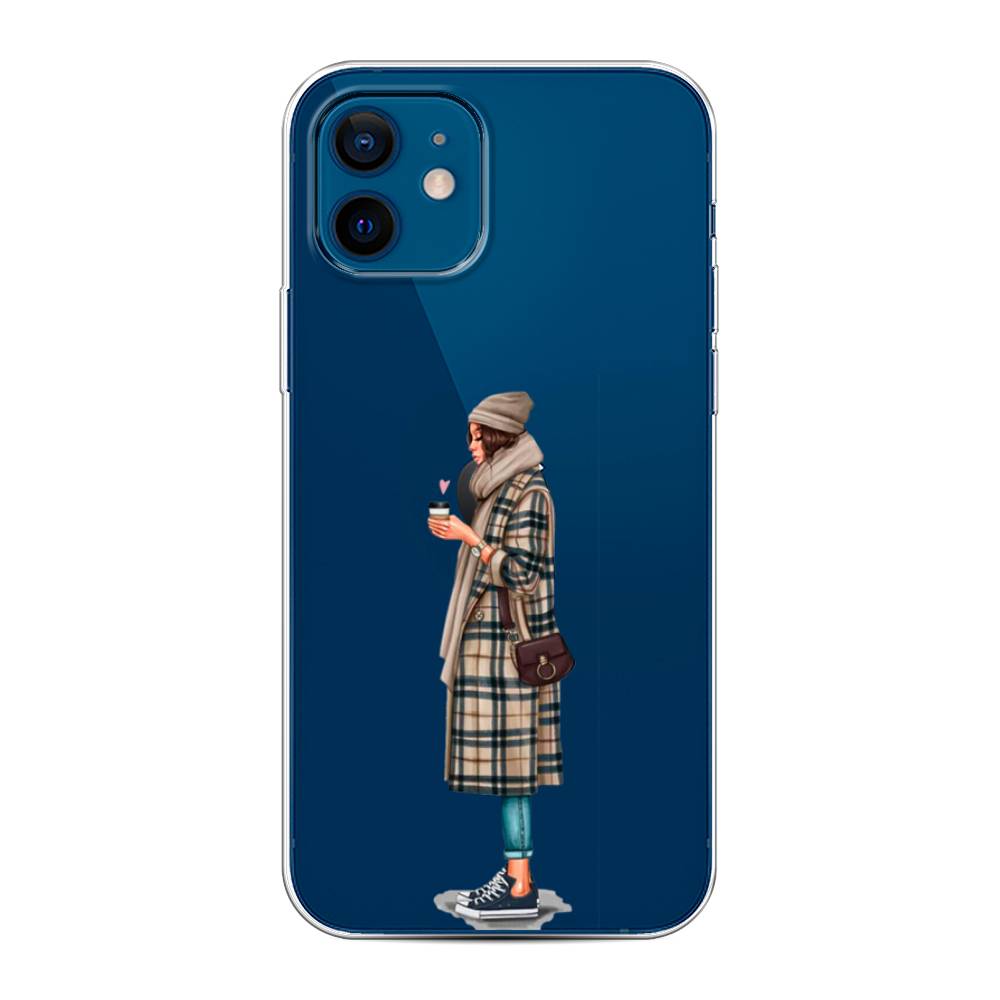 

Чехол для Apple iPhone 12/12 Pro "Утренний кофе", Коричневый;бежевый, 12550-6