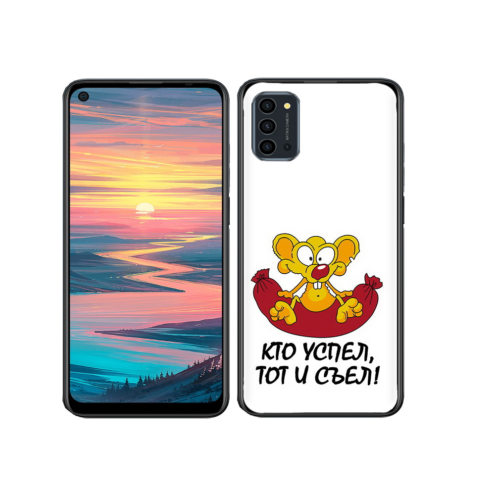 

Чехол MyPads Tocco для Oukitel K9 Pro кто успел тот и съел, Прозрачный, Tocco