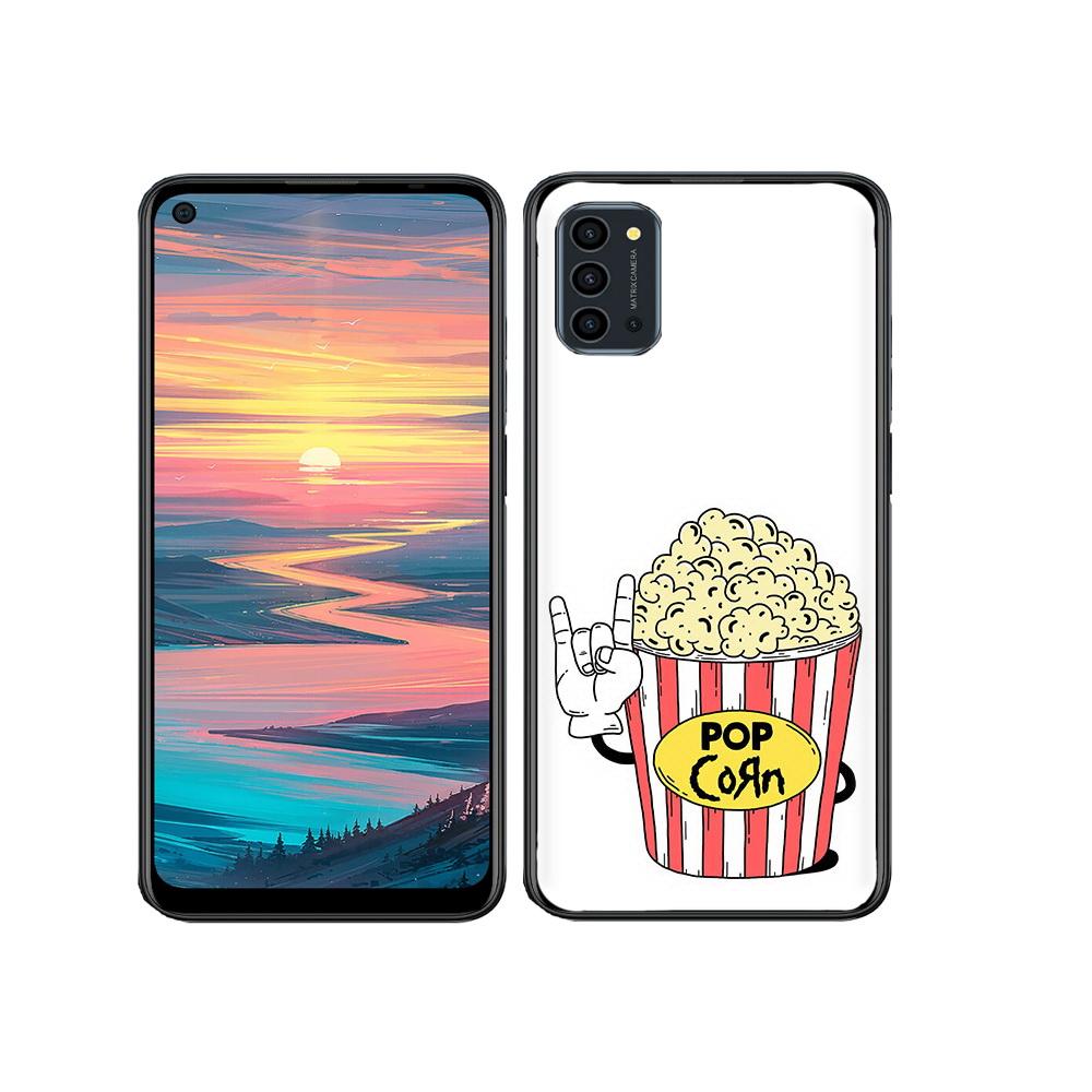 

Чехол MyPads Tocco для Oukitel K9 Pro крутой попкорн, Прозрачный, Tocco