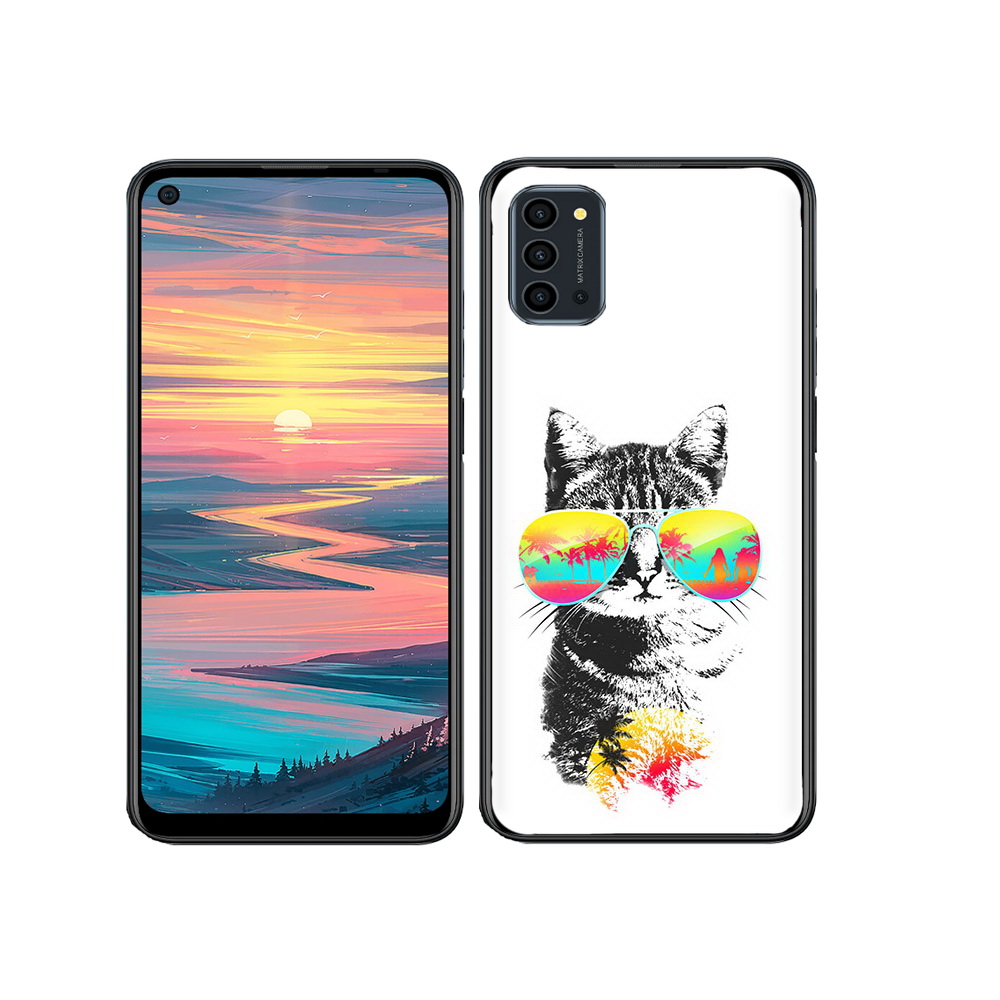 

Чехол MyPads Tocco для Oukitel K9 Pro крутой кот, Прозрачный, Tocco