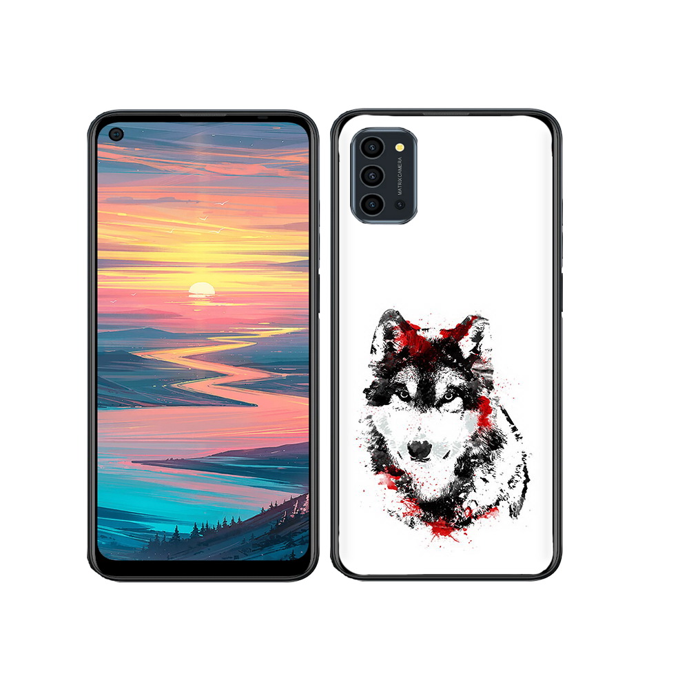 

Чехол MyPads Tocco для Oukitel K9 Pro кровавый волк, Прозрачный, Tocco