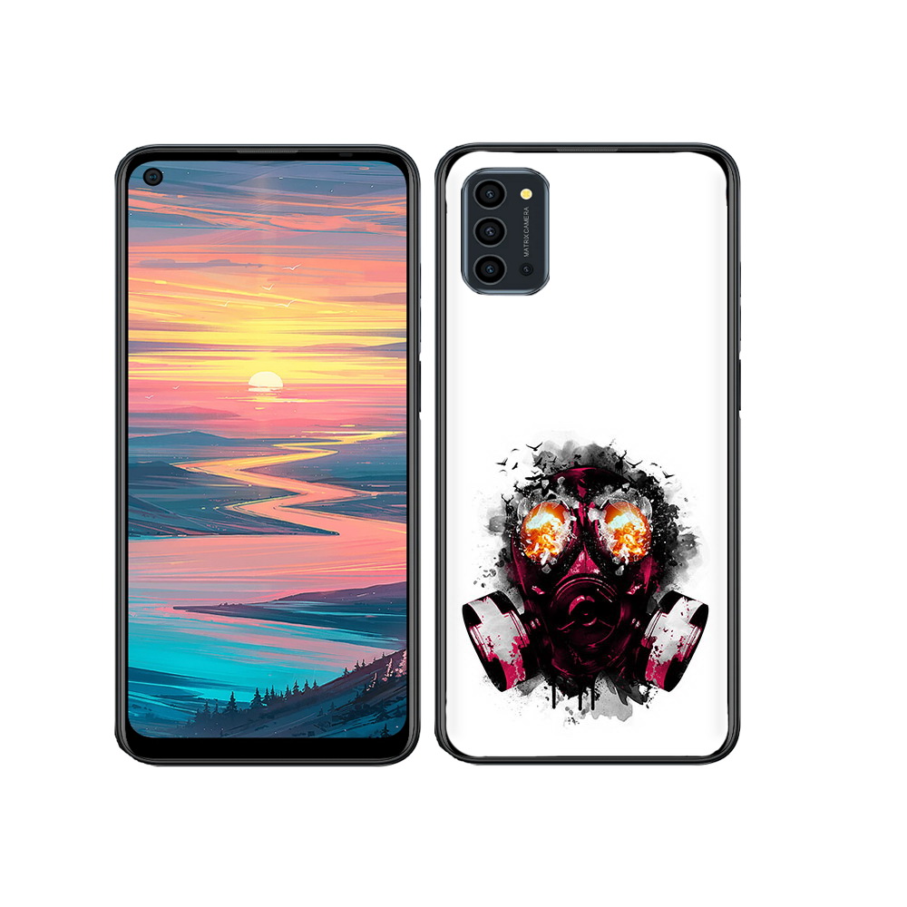 

Чехол MyPads Tocco для Oukitel K9 Pro красный противогаз, Прозрачный, Tocco