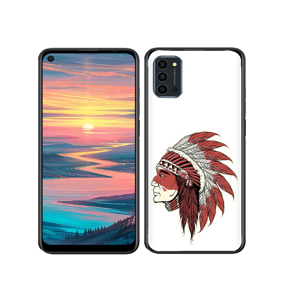 

Чехол MyPads Tocco для Oukitel K9 Pro красный индеец, Прозрачный, Tocco