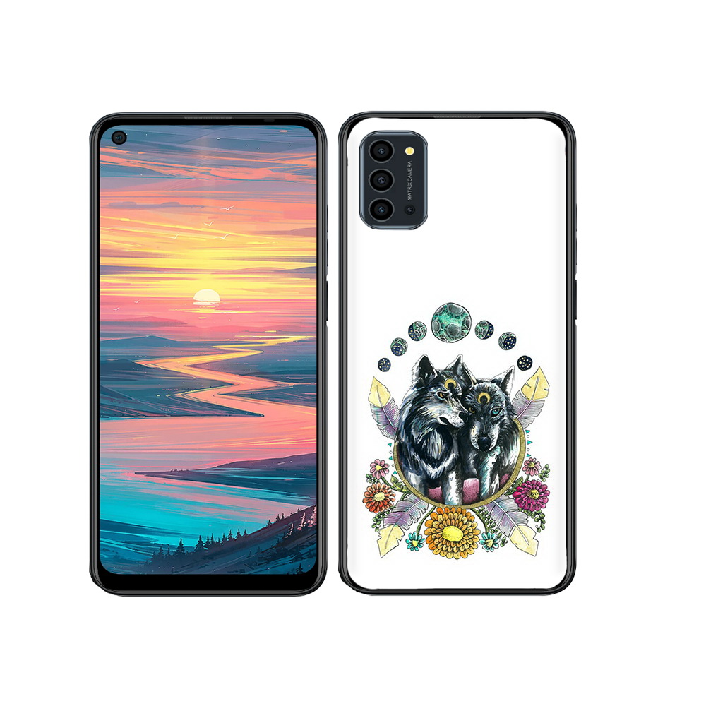 

Чехол MyPads Tocco для Oukitel K9 Pro красивые волки абстракция, Прозрачный, Tocco