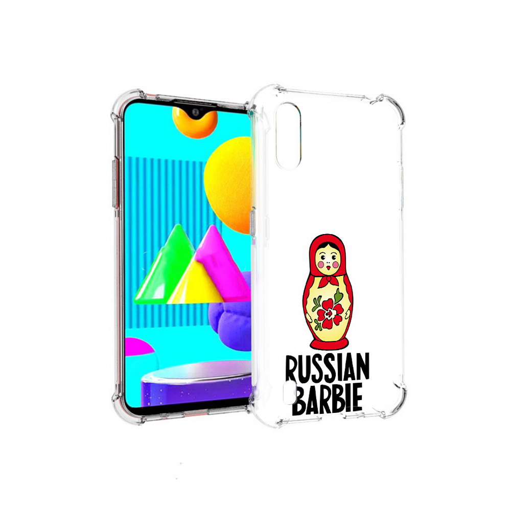 

Чехол MyPads Tocco для Samsung Galaxy M01 матрешка (PT151401.486.459), Прозрачный, Tocco