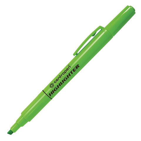 

Маркер-текстовыделитель Centropen 8722 (1-4мм, зеленый) (4 8722 9359), 10шт.