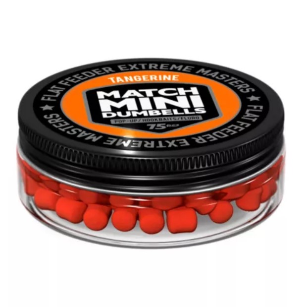 

Бойлы Ffem Pop-up Match Mini Dumbells 7x10mm Tangerine, Оранжевый, Pop-up Match Mini Dumbells 7x10mm Tangerine