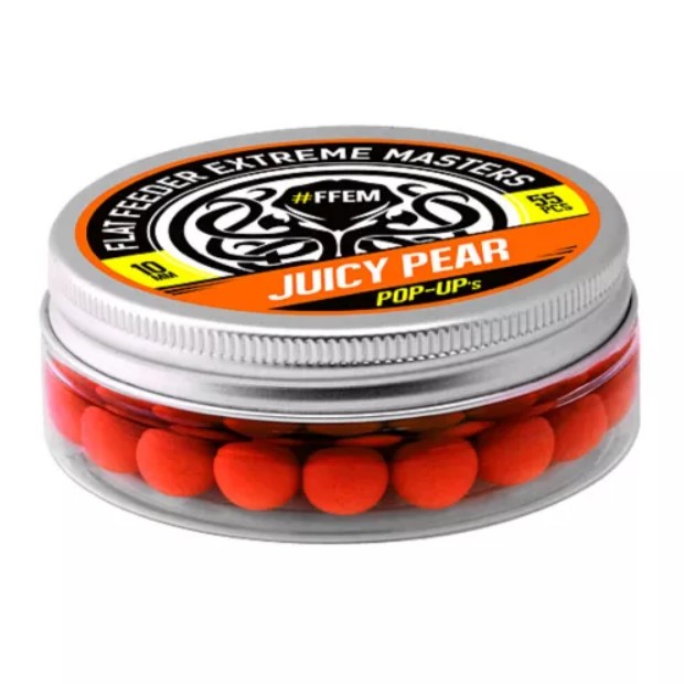 

Бойлы Ffem Pop-up Hookbaits Juicy Pear 10mm, Красный, Pop-up Hookbaits Juicy Pear 10mm