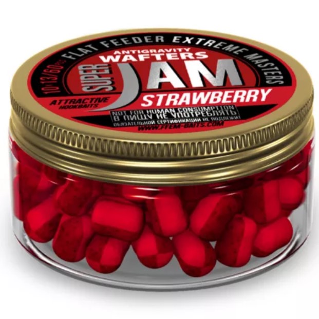 фото Бойлы ffem jam wafters 10x13 strawberry ffem baits