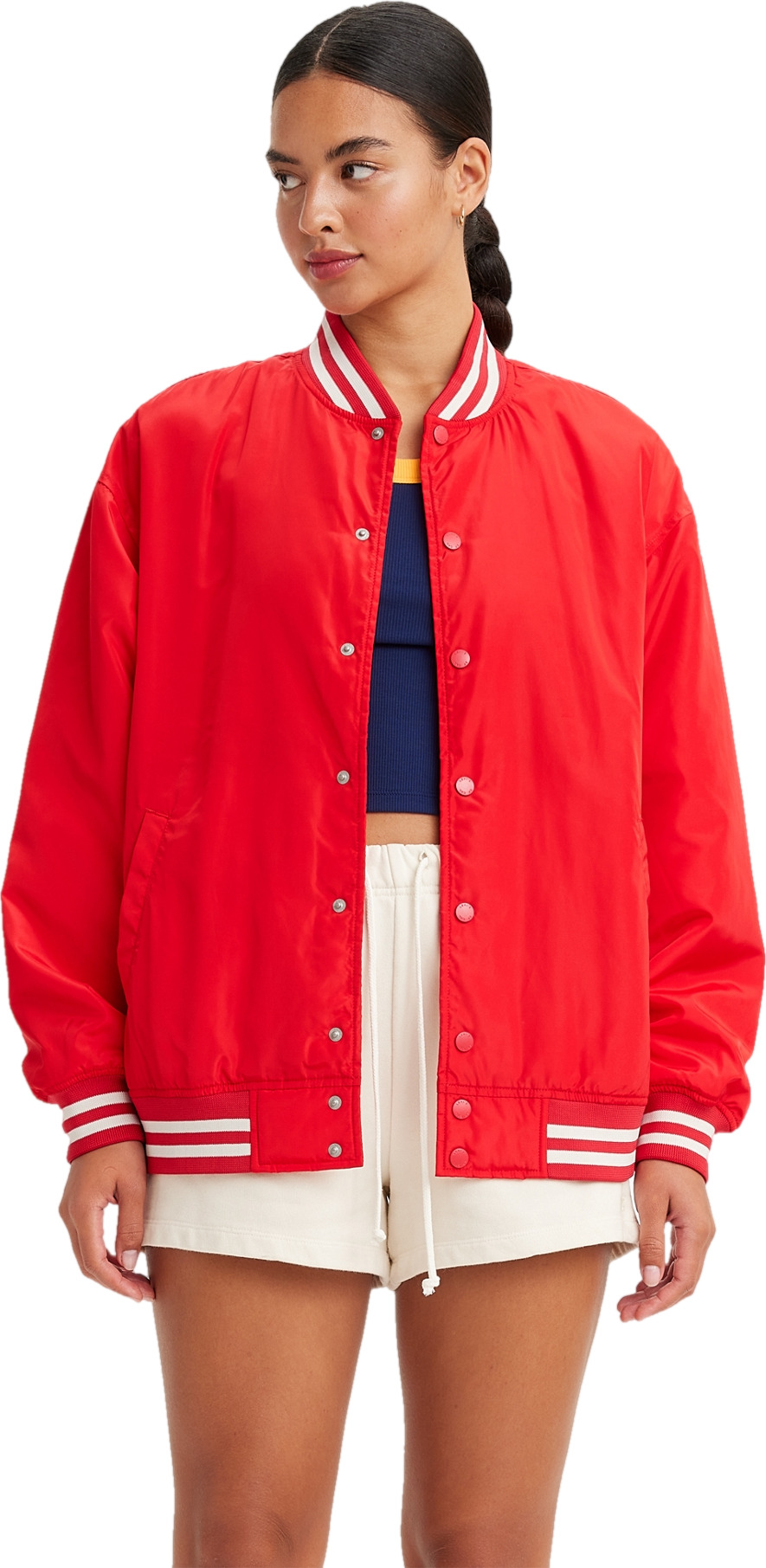 

Бомбер женский Levi's A3735 красный M, A3735