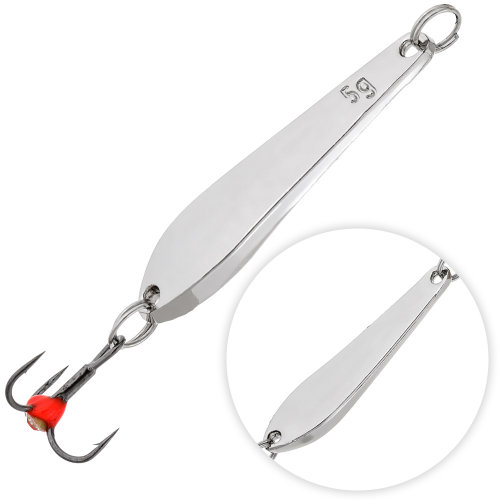 фото Блесна hitfish winter spoon 7007 5гр. silver