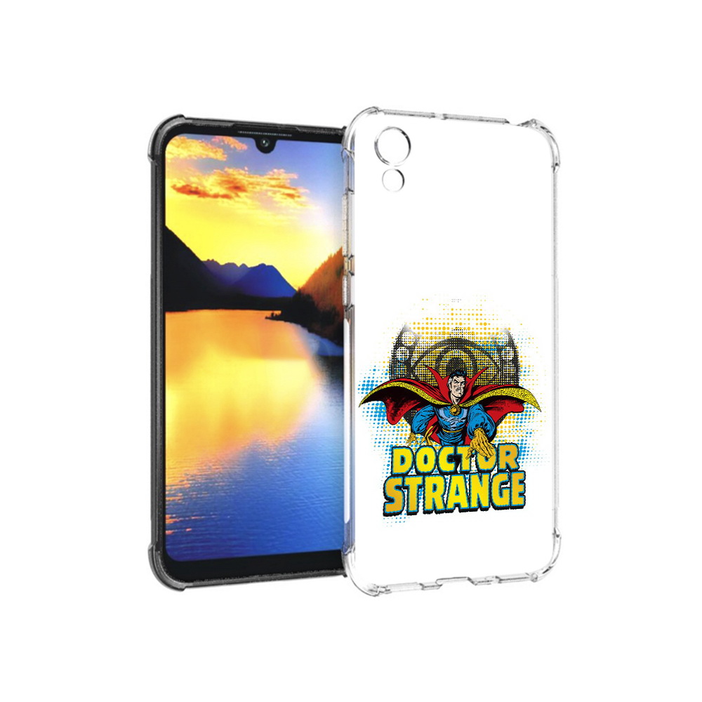 

Чехол MyPads Tocco для Huawei Y5 доктор стренж рисунок, Прозрачный, Tocco