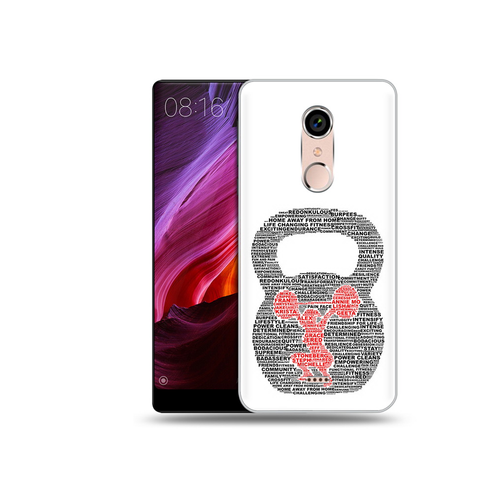 

Чехол MyPads Tocco для BQ 5050 Strike бодибилдинг гиря из слов, Прозрачный, Tocco