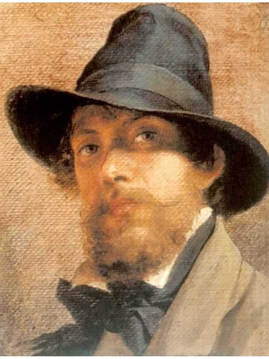 

Постер DRABS A3 Бронников Федор Андреевич Автопортрет. 1856