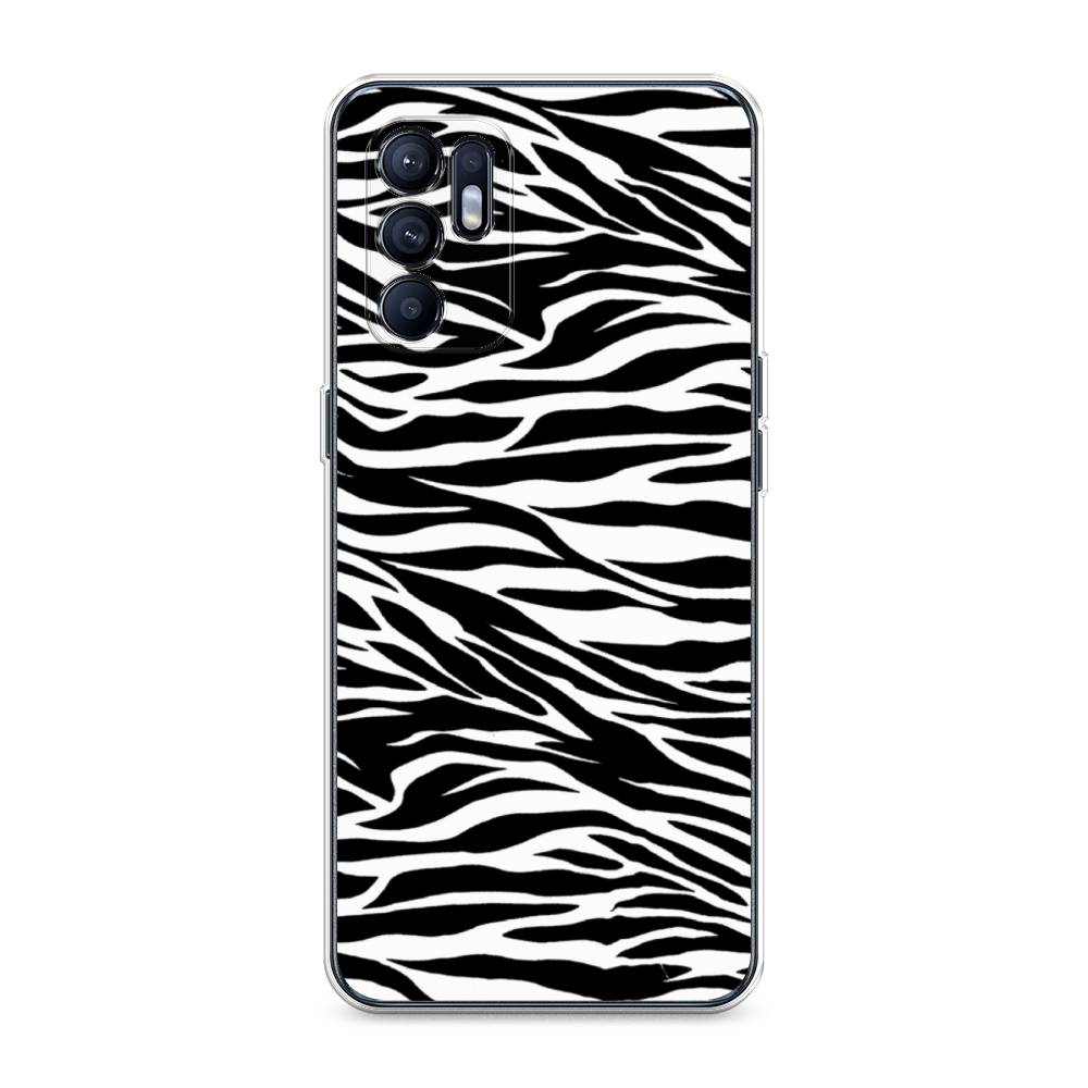 

Чехол Awog на Oppo Reno 6 4G "Принт зебра", Разноцветный, 257850-7