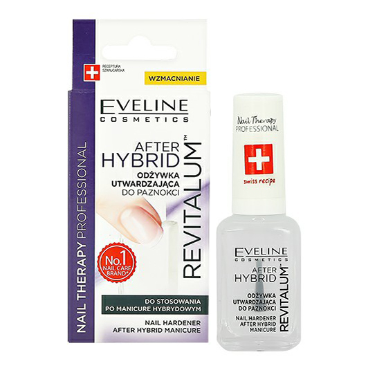 Кондиционер для ногтей Eveline Cosmetics After Hybrid прозрачный, 12 мл