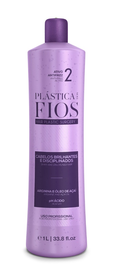 

Средство для кератинового выпрямления Cadiveu Plastica dos Fios Anti Frizz Active 1000 мл