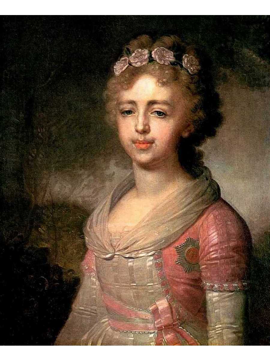 

Постер DRABS A3 Боровиковский Владимир Лукич Портрет великой княжны Александры Павловны