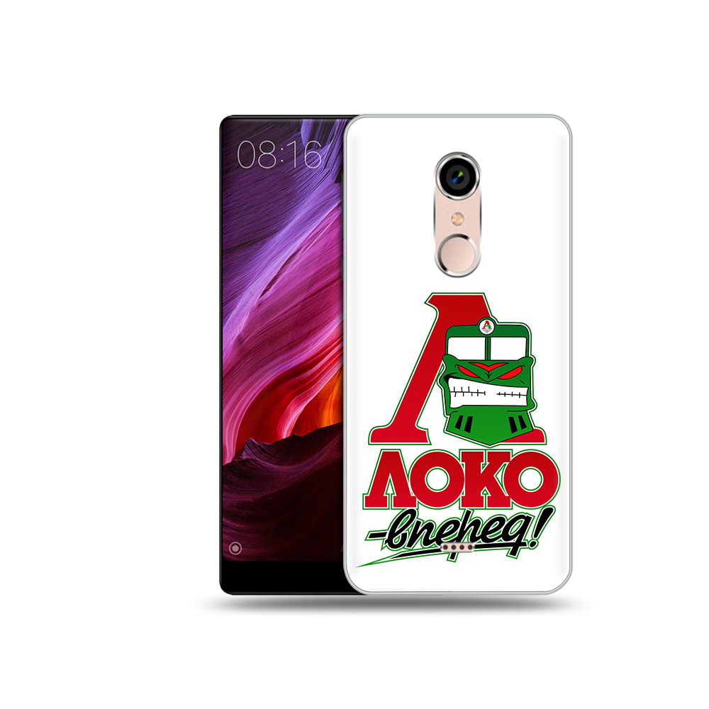 

Чехол MyPads Tocco для BQ 5050 Strike ФК локо вперед, Прозрачный, Tocco